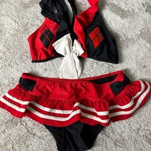 Harley Quinn Bathingsuit Top & Bottom